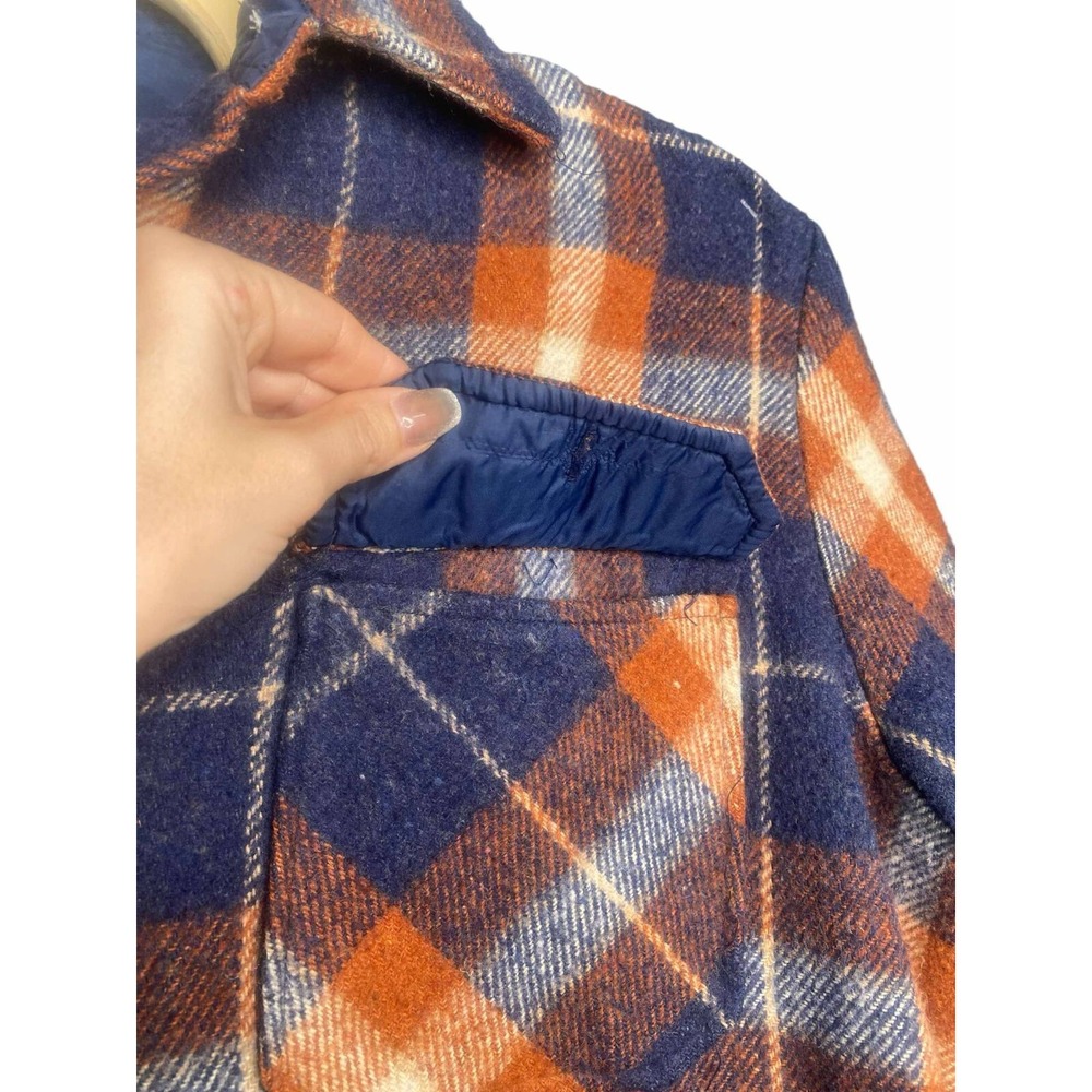 Above Average by Pennshire men's coat chore barn plaid button down size XXL tall - Picture 4 of 6